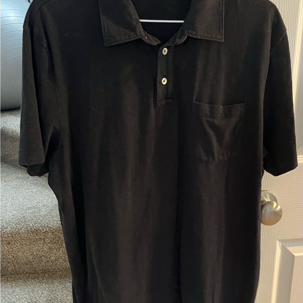 Perry Ellis Black Men's Polo Shirt